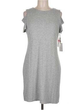 1. STATE Heather Gray Cold Shoulder Dress | Size Medium | NWT